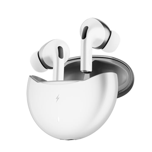 Fire-Boltt Aero TWS Earbuds Custom EQ, Wireless Bluetooth 5.4, Music & App Support, 50H Playtime, Fast Charging Case, 50ms Low Latency for Gaming, Touch Controls, IPX4 Waterproof, Clear Calls - Pearl - Image 1