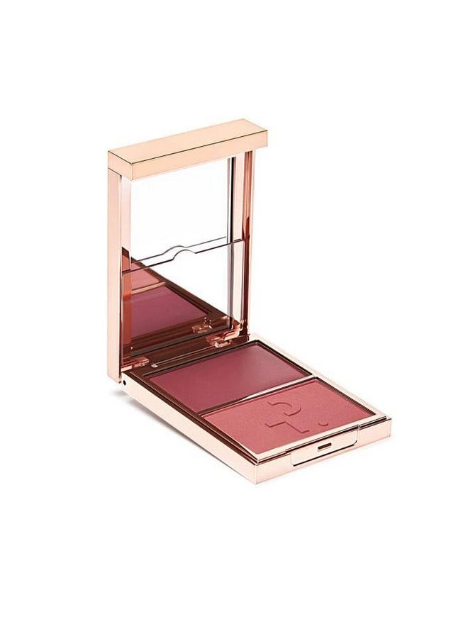 Patrick Ta Patrick Ta Major Headlines - Double-Take Creme & Powder Blush Duo - She's Flushed (soft peachy pink)  - Image 2