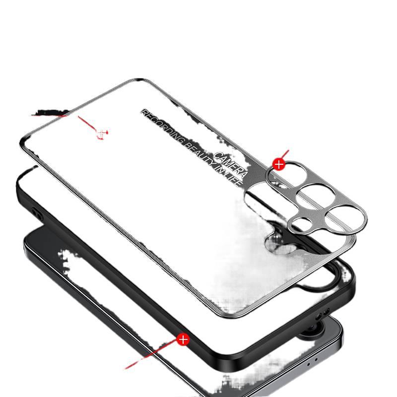 Protective Case | Shockproof Cover for Samsung Galaxy S24 Plus | Drop Protection | Silver | Metal - Image 5