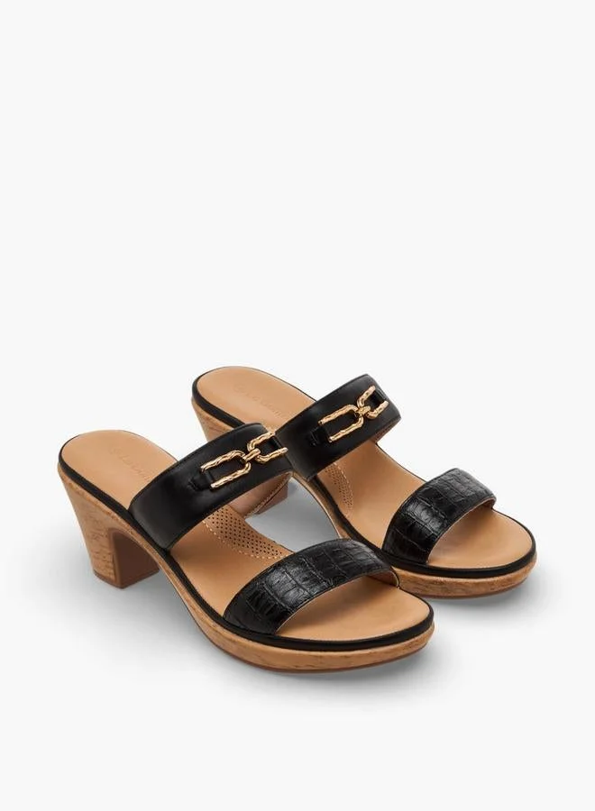 لو كونفورت Women Block Heel Sandals