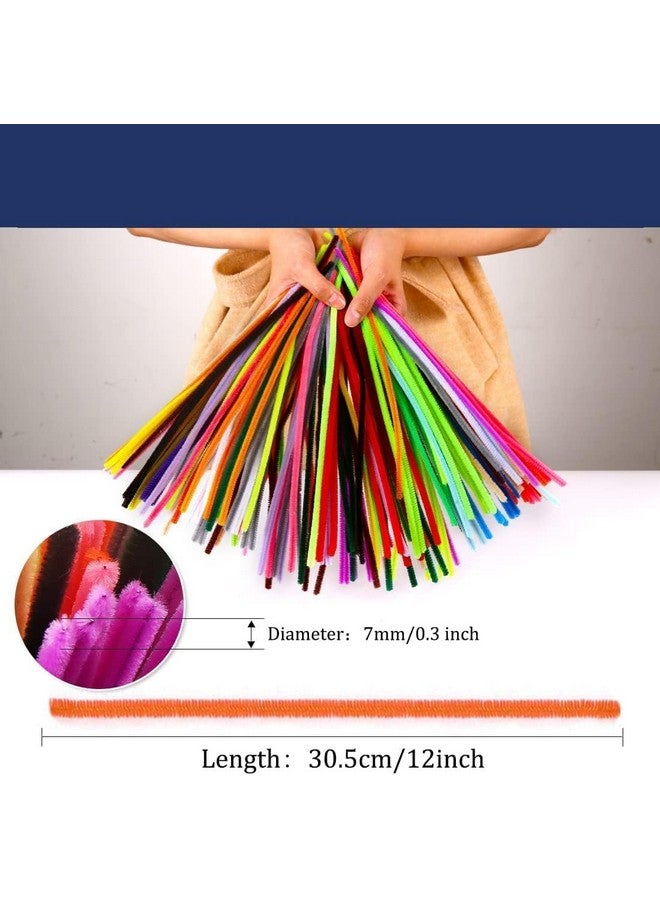 AmigozZ Pipe Cleaner 12”: Multi Color : 100pcs : for Hobby Crafts, Scrapbooking, DIY Accessory(color as per availability) - Image 3