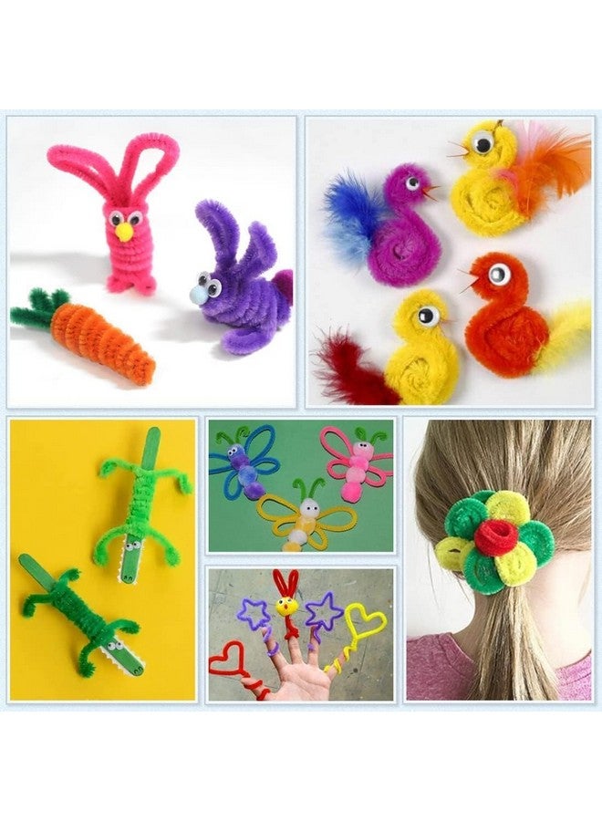 AmigozZ Pipe Cleaner 12”: Multi Color : 100pcs : for Hobby Crafts, Scrapbooking, DIY Accessory(color as per availability) - Image 5