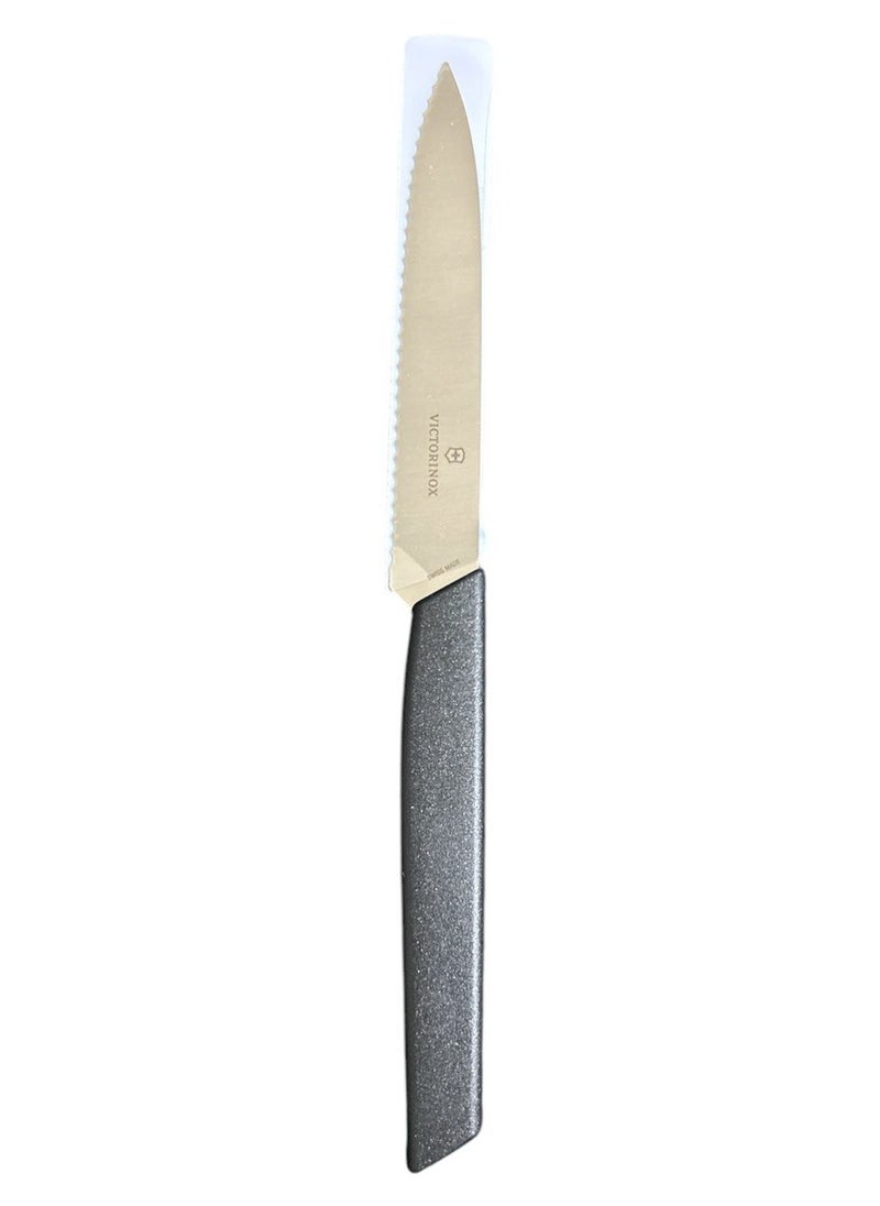 Victorinox Victorinox Swiss Modern 3.9-Inch Straight Edge Paring Knife, Black 