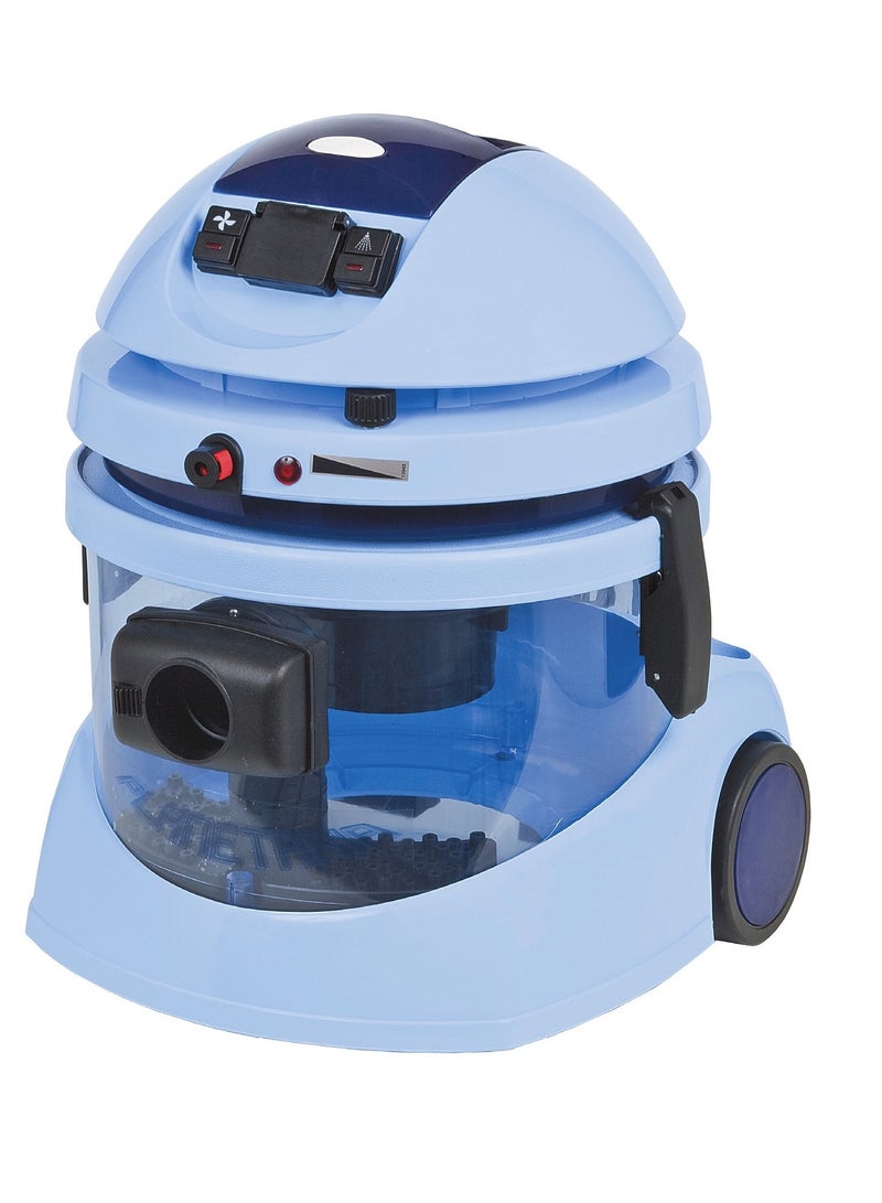 Trust PLANETARIA  A vacuum cleaner that washes and dries carpets, rugs, sofas, and chairs  it's contains The water filter is 100% Italian. • The capacity of the suction motor is 1000 watts. • The liter capacity of the water tank is 3 litres. • Pumping capacity 48 watts. • Pumping power 2 bar. There is maintenance, warranty and spare parts  - Image 2