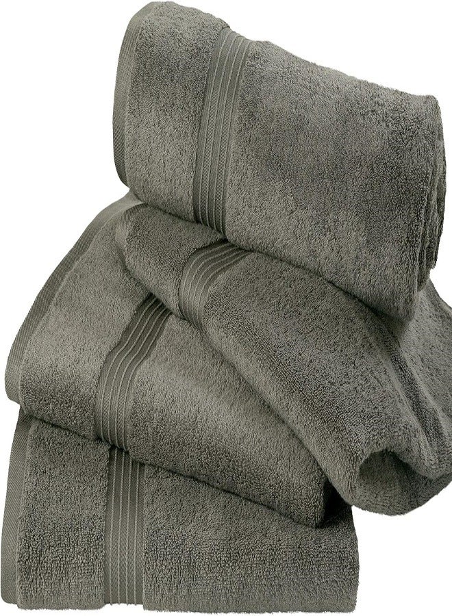Bath Towel Set (6 Pack, 70 X 140 cm) Quick Drying Highly Absorbent Thick Bathroom Towels - Soft Hotel Quality for Bath and Spa - Image 3
