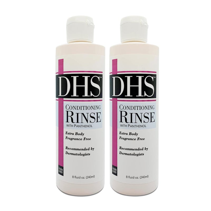 DHS Moisturizing Conditioner  Powerful Detangling and Hydrating for Dry Damaged or Oily Hair  2 8 oz packs