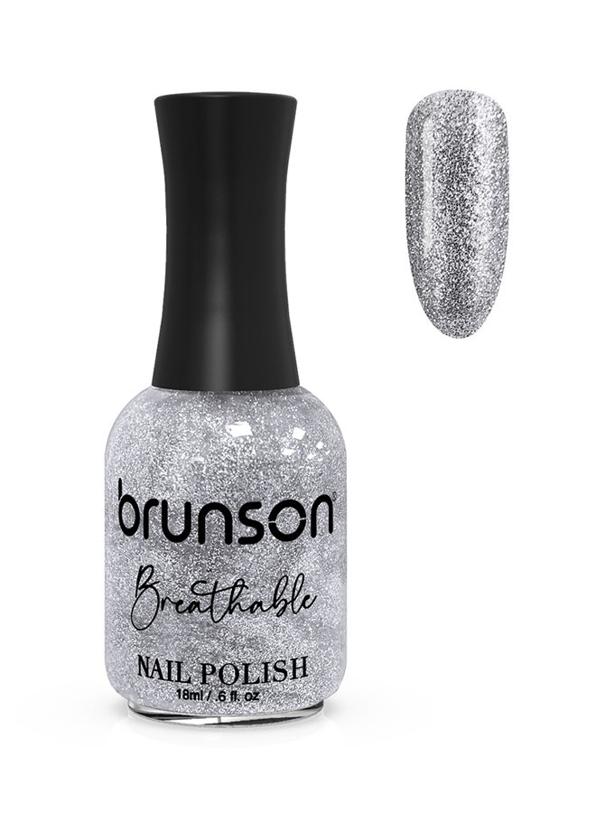 brunson Breathable Nail Polish Halal nail polish Wudu friendly Quick-Dry Vegan long lasting but easy peel off   18ml BH361