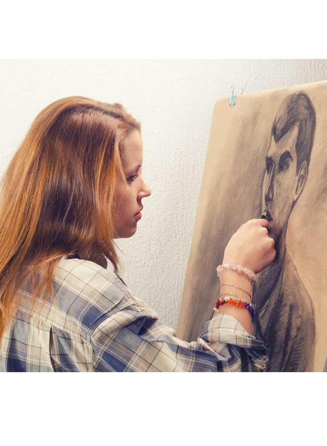 6pcs Black  Charcoal Pencil Set - Erasable, Medium Point for Precision Sketching & Drawing, Wood Material, Ideal for Artists and Illustrators - Image 2