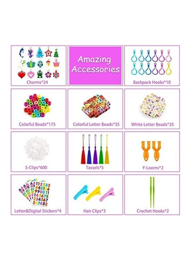 NIBEMINENT 12000 -Piece Rainbow Rubber Bands - Image 2