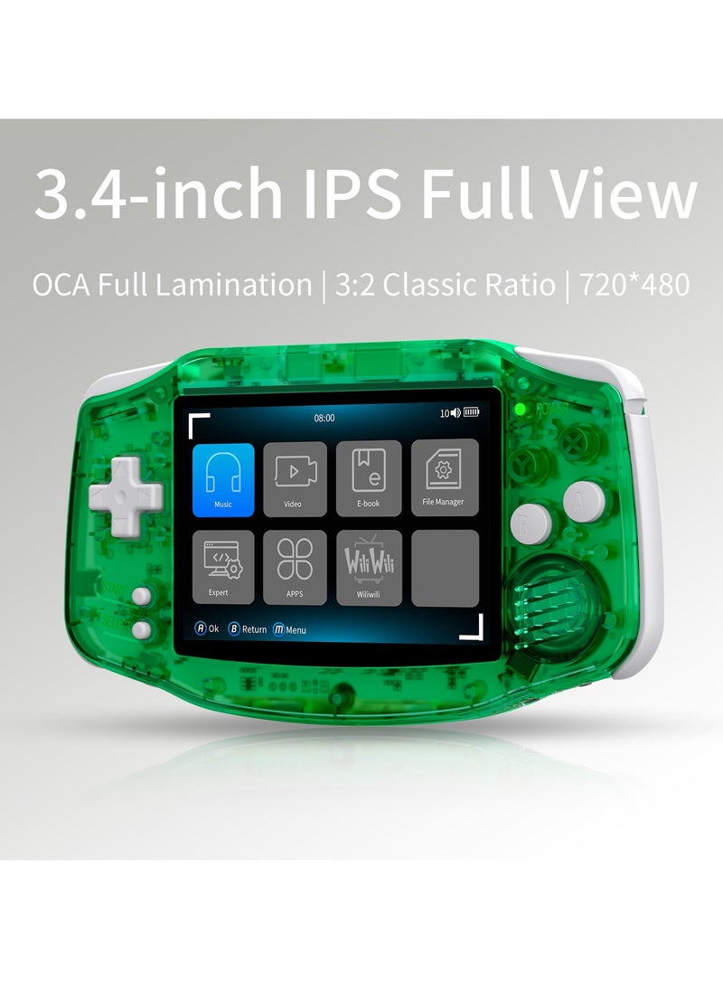 ANBERNIC  RG 34XX Handheld Game ConsoleH700 quad-core ARM  Android 13 3.4-inch IPS full-view angle 3500mAh 5G WIFI Bluetooth Retro Video Players（32G+128G）  - Image 2