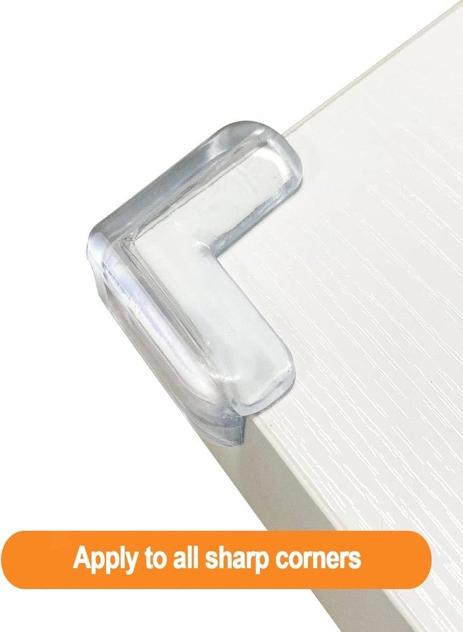 HPARY Baby Proofing 16 Pack Corner Guards Furniture Corner & Edge Safety Bumpers Corner Covers Protectors Baby Proof Bumper & Cushion to Cover Sharp Furniture & Table Edges (L Shape) (8) - Image 5