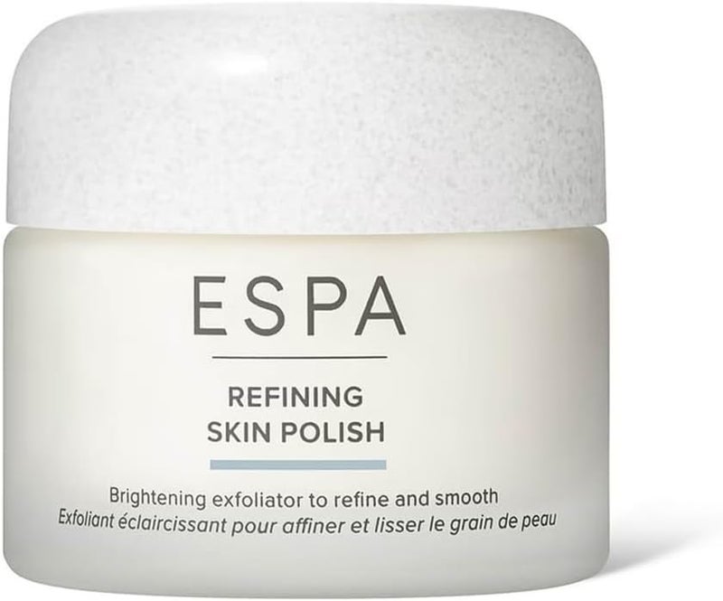 ESPA Refining Skin Polish 55ml DeeplyCleansing Fine Exfoliator for All Skin Type Clears Pores Lifts Impurities Balances Appearance of Uneven Skin Tone Shea Butter