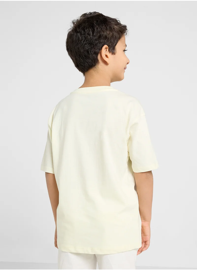 Ripples BOYS DROP SHOULDER T-SHIRT