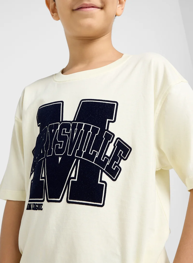 Ripples BOYS DROP SHOULDER T-SHIRT