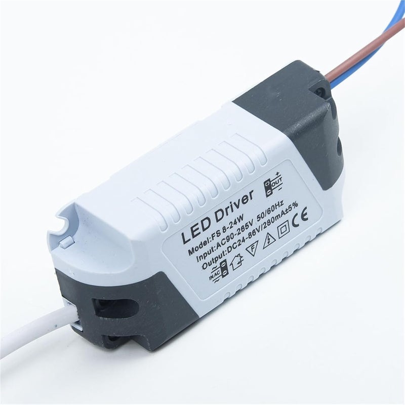LED Driver Power Supply Adapter 280mA 8 18W AC 110V 220V to 24V for Ceiling Lamp LED Strip Lighting - Image 4
