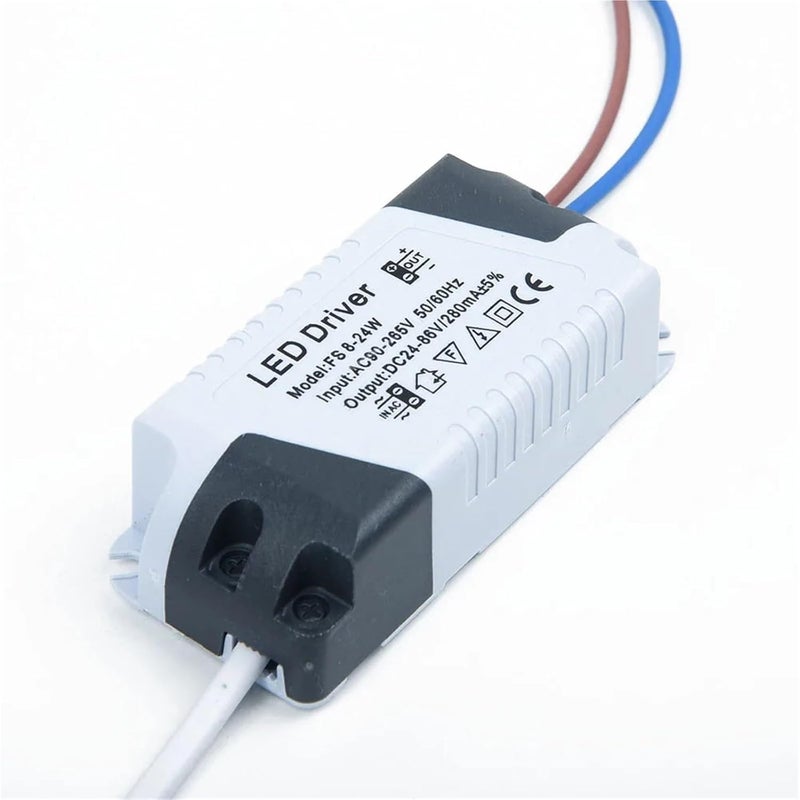 LED Driver Power Supply Adapter 280mA 8 18W AC 110V 220V to 24V for Ceiling Lamp LED Strip Lighting - Image 1