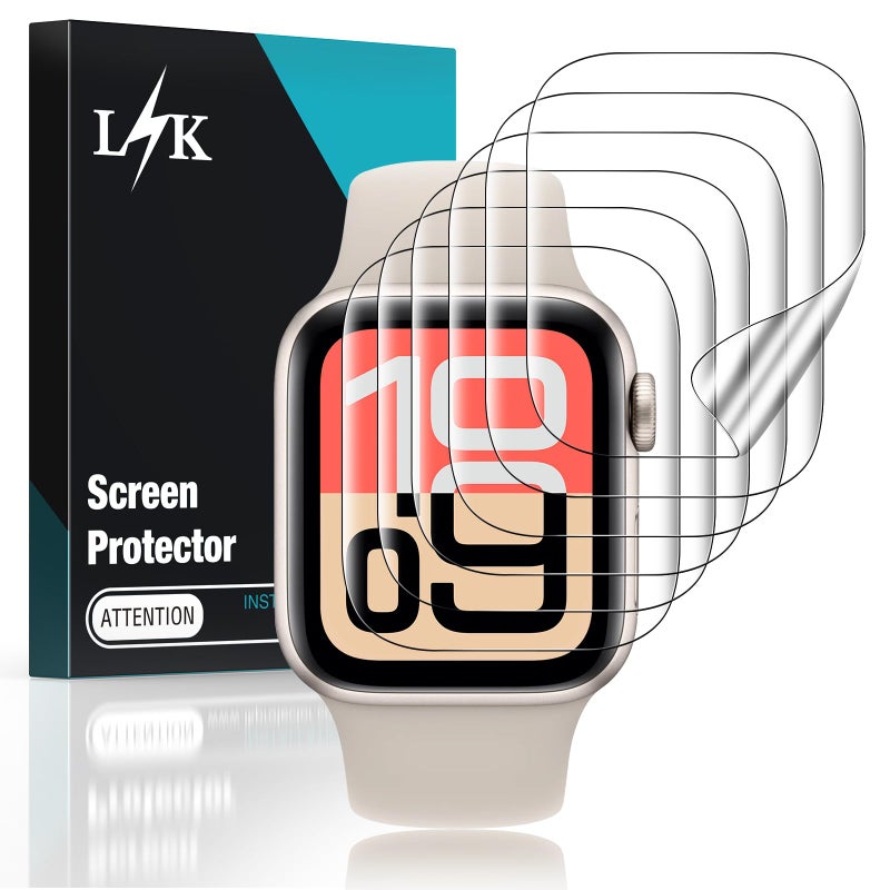 ال كي LϟK [6 Pack] for Apple Watch SE3/SE2/SE/Series 6/5/4 Screen Protector 40mm - Image 1
