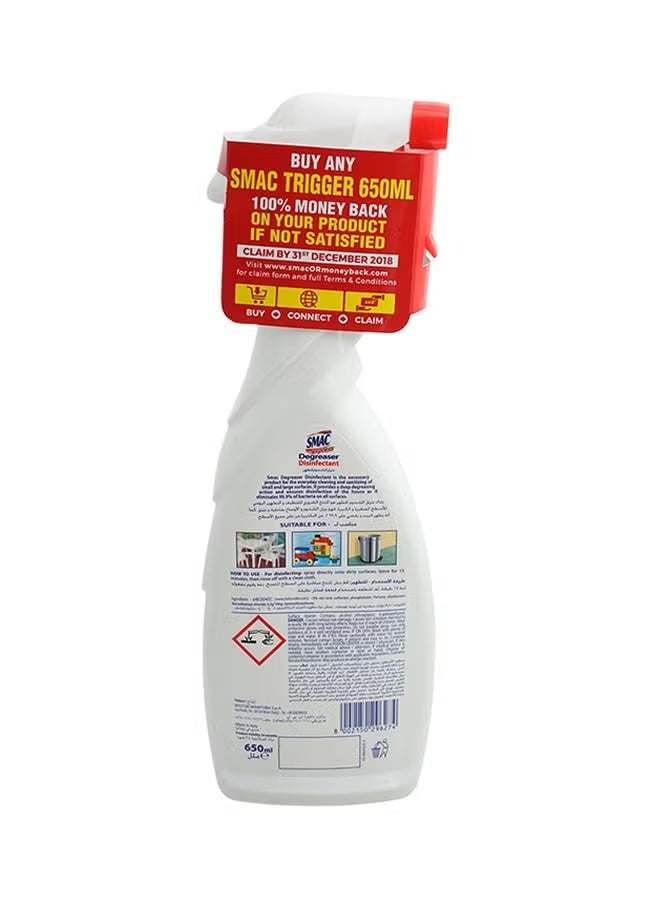 Smac Degreaser Disinfectant 650ml - Image 2