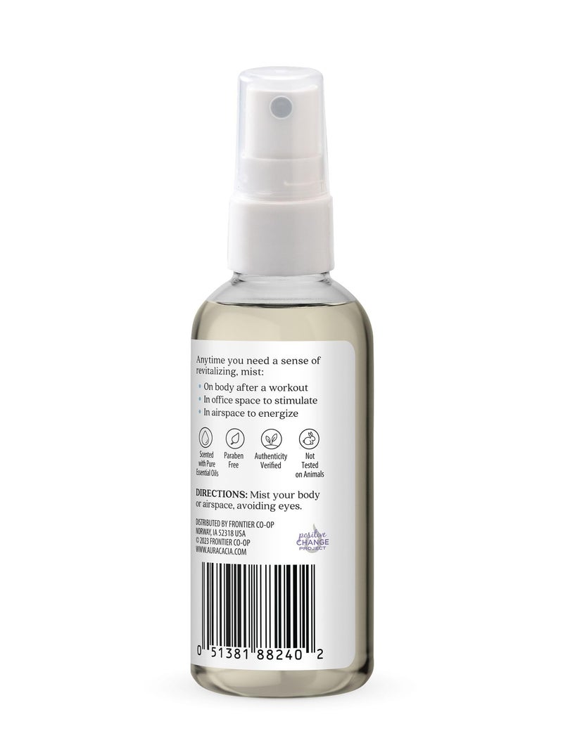 Aura Cacia Room and Body Mist, Refreshing Peppermint, 4 Fluid Ounce - Image 2