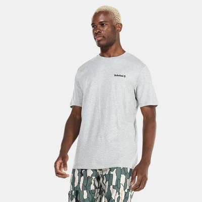 Timberland Men's Small Logo Print Logo T-Shirt