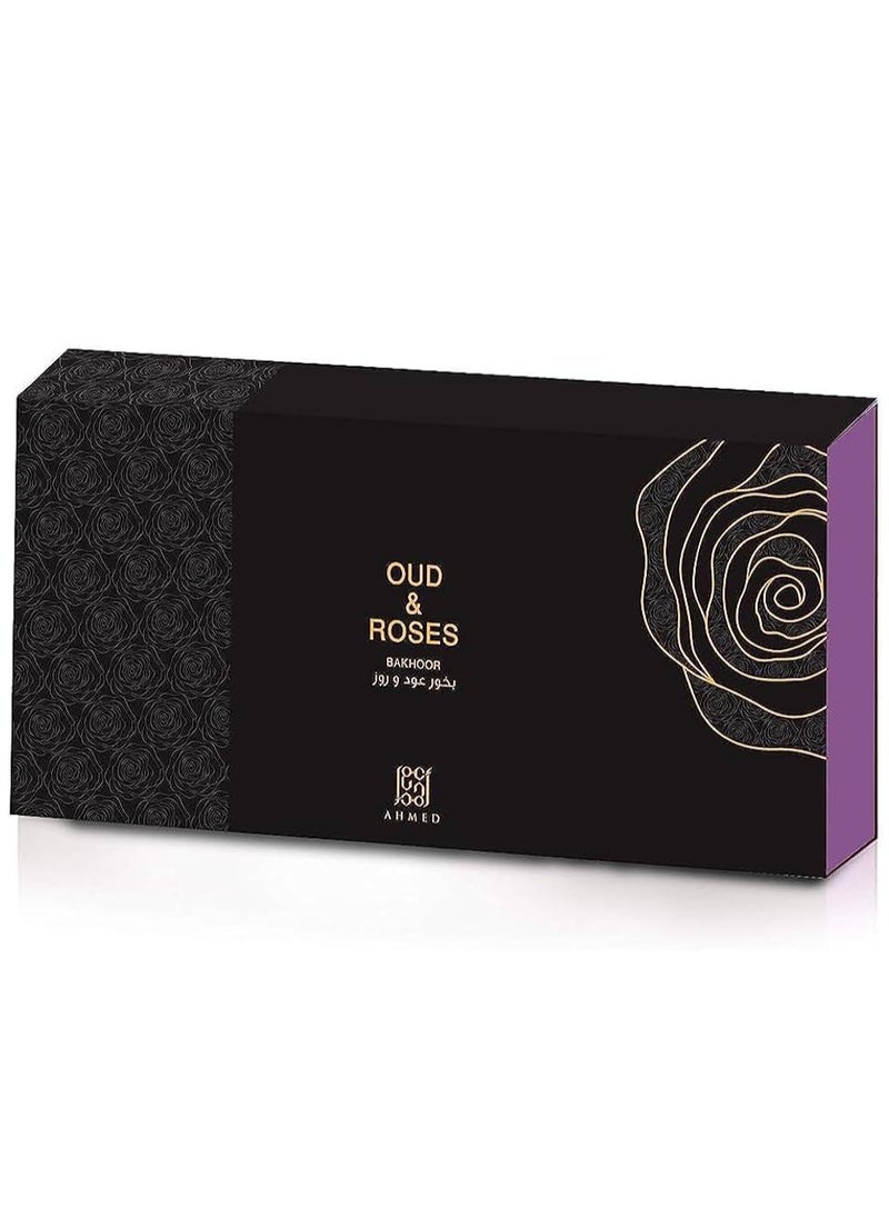Ahmed Al Maghribi BAKHOOR OUD & ROSES 10 TAB 