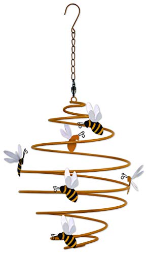 Sunset Vista Designs Country Garden Wind Spinner 11Inch Beehive 11 x 75 x 75