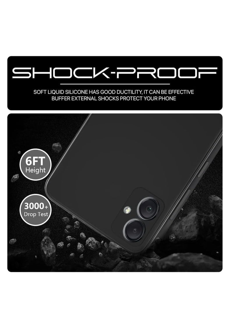 BORTONY Samsung Galaxy A06 Case Cover Soft Silicone Light Weight Back Cover for Galaxy A06 Slim Camera Protection Anti Scratch Case for Samsung Galaxy A06 - Image 3