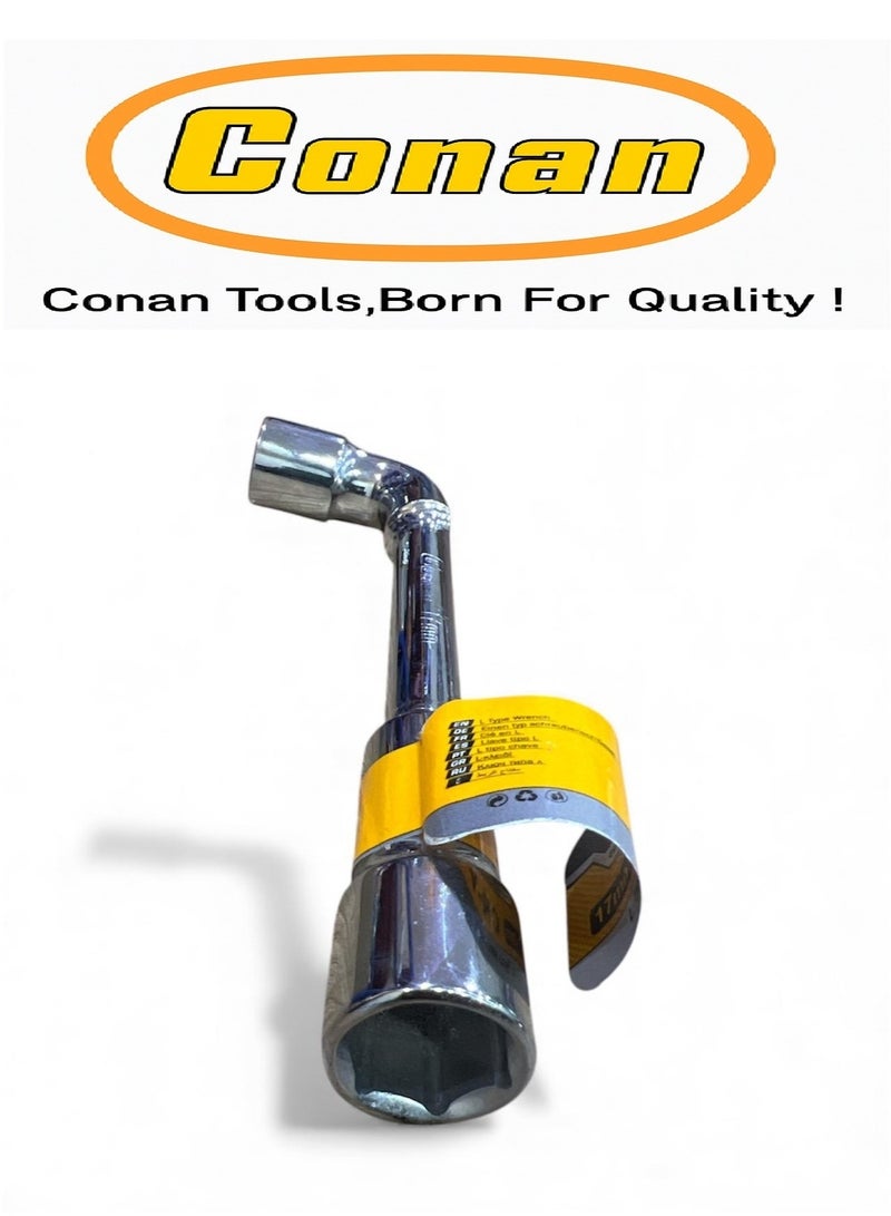Conan 5 Pieces – CONAN Professional L-Shape Wrench Set – 8mm + 10mm + 12mm + 13mm + 14mm – Hardened Carbon Steel – High Torque & Rust-Resistant – Models 10005762 / 10005763 / 10005764 / 10005765 / 10005766 - Image 3