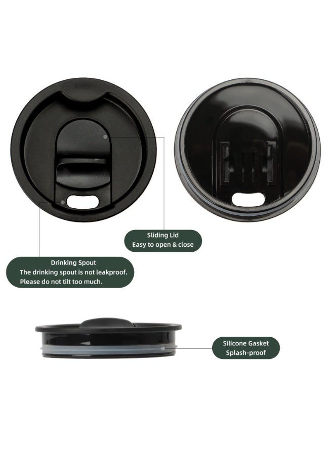 IDEUS 304 Stainless Steel Large Capacity Vacuum Insulated Lunch Box Portable 20oz/600ml Stewing Jar - Image 2