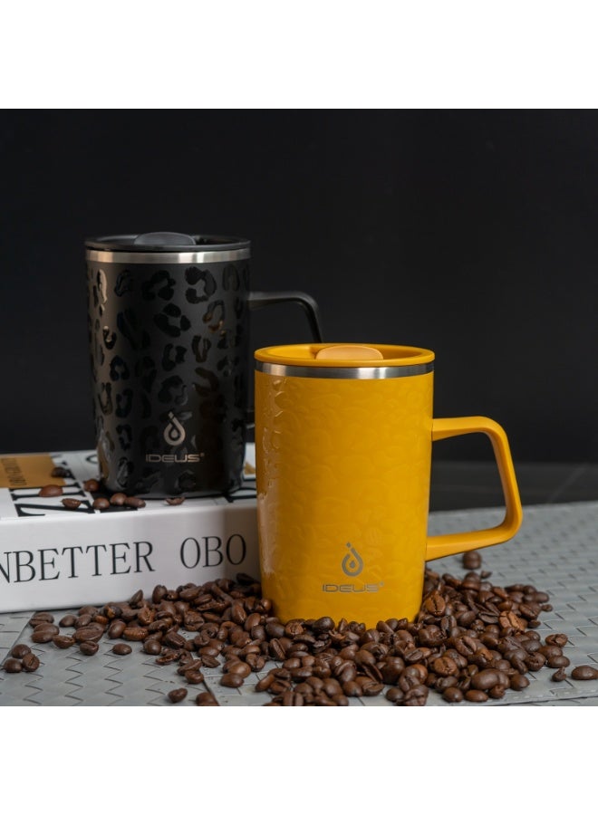 IDEUS 304 Stainless Steel Large Capacity Vacuum Insulated Lunch Box Portable 20oz/600ml Stewing Jar - Image 5