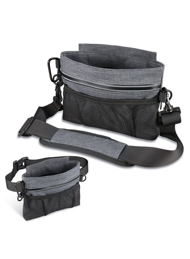 ORIA Dog Treat Training Pouch, Portable Dog Treat Bag for Pets, Removable Inner Pocket, Built-in Poop Bag Dispenser - Image 1