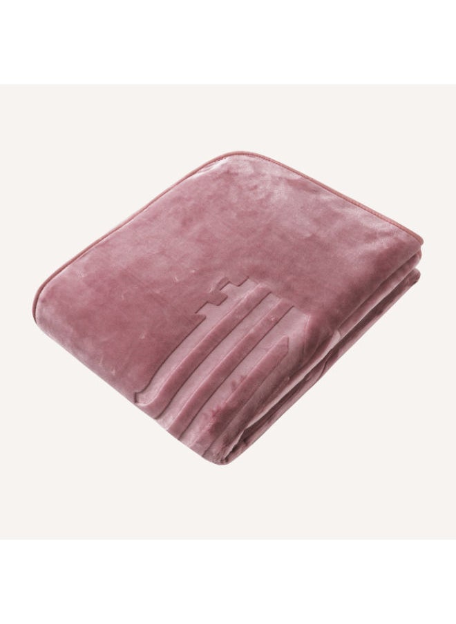 MORANO - Engraved Single Blanket1 Ply Blanket Size - 180 x 240 cm Weight - 2.280 Kg 100% Polyester Embossed design - Image 1