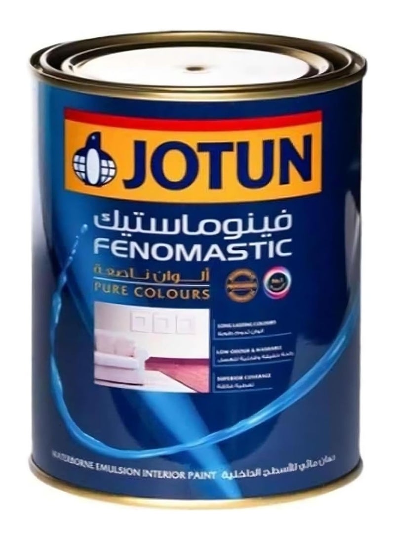 Jotun Fenomastic Pure Colours Matt 1L White – Interior Emulsion Paint, Smooth Finish & Rich Colour Performance