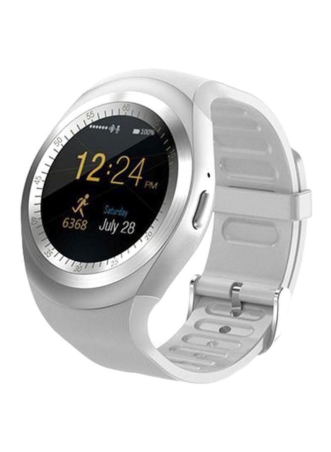 نيبمينينت سوار مصنوع من المطاط للساعة الذكية طراز Y1001 أبيض