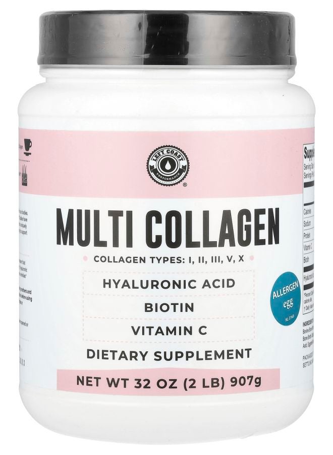 Left Coast Performance Multi Collagen 32 oz (907 g) 