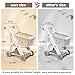 Jovow 102pcs Kids Shopping Cart Trolley Play Set with Pretend Food and AccessoriesPerfect for Ages 3 Pretend Play and RolePlaying GamesKhaki - Image 4