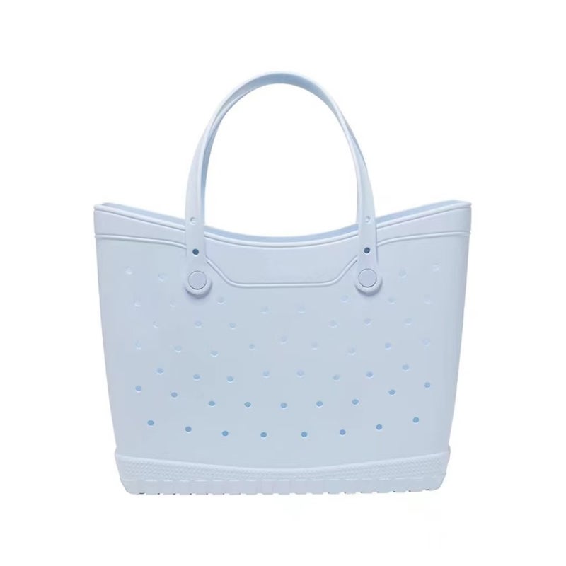 Eva Large Portable Multi-Functional Eco-Friendly Shoulder Multi-Color Hole Beach Bag Pet Vegetable Basket Classic Tote Bag - Image 1