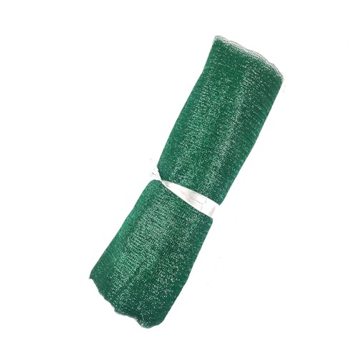 ProKart Premium Net Fabric Mesh Solid Glitter Cloth for Flower Bouquet, Trousseau Packing, Fabric for Gift Wrapping, Party Hall Decor, Sweet Boxes, Gift Decoration (5 Meters, Forest Green) - Image 2