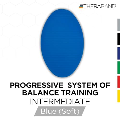 TheraBand Stability Trainer Pad for Balance and Stability Training, Wobble Cushion for Ankle Strengthening, Injury Rehabilitation, and Physical Therapy, Balance Equipment - Image 5