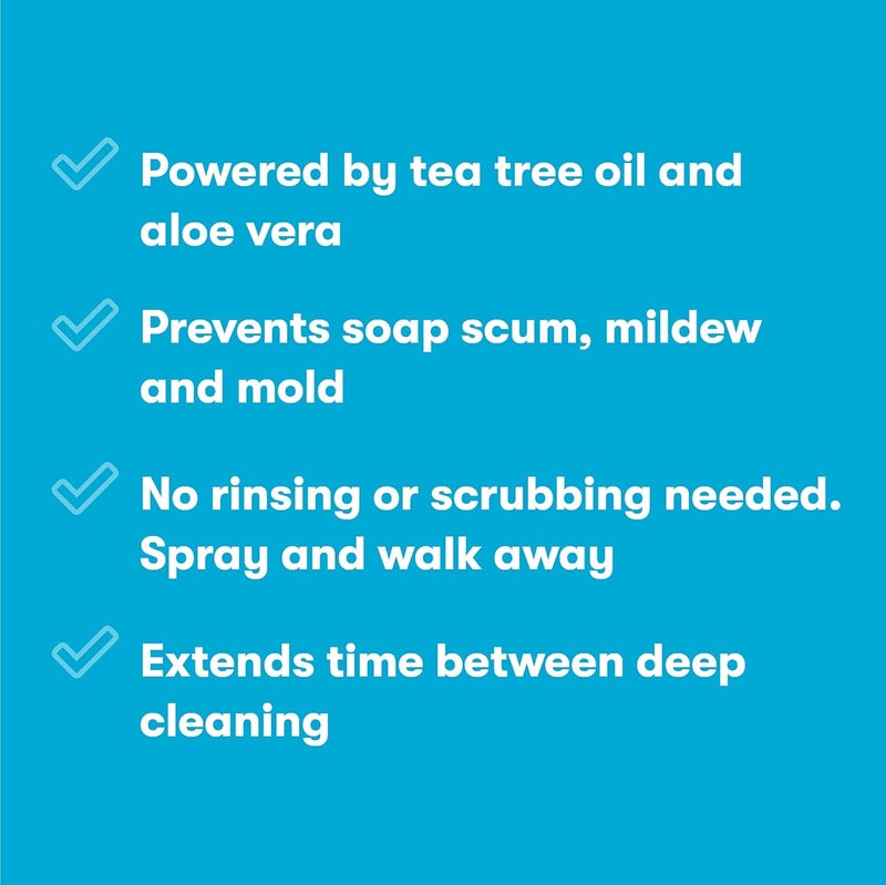 ECOS , Earth Friendly Products Shower Cleaner with Tea Tree Oil, 22 Fl Oz (Pack of 2) - Image 2