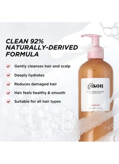 Gisou Gisou Honey Infused Hair Wash, Hydrates and Cleanses for Softer and Stronger Hair, Nourishes and Helps with Preventing Breakage and Frizz Control, 11.1 oz  - Image 5