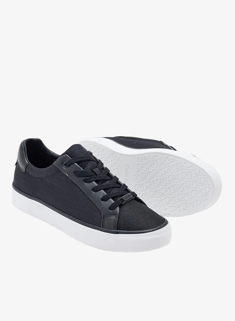 CALVIN KLEIN  VULCANISED JACQUARD LACE UP TRAINERS for Women | Best Price UAE