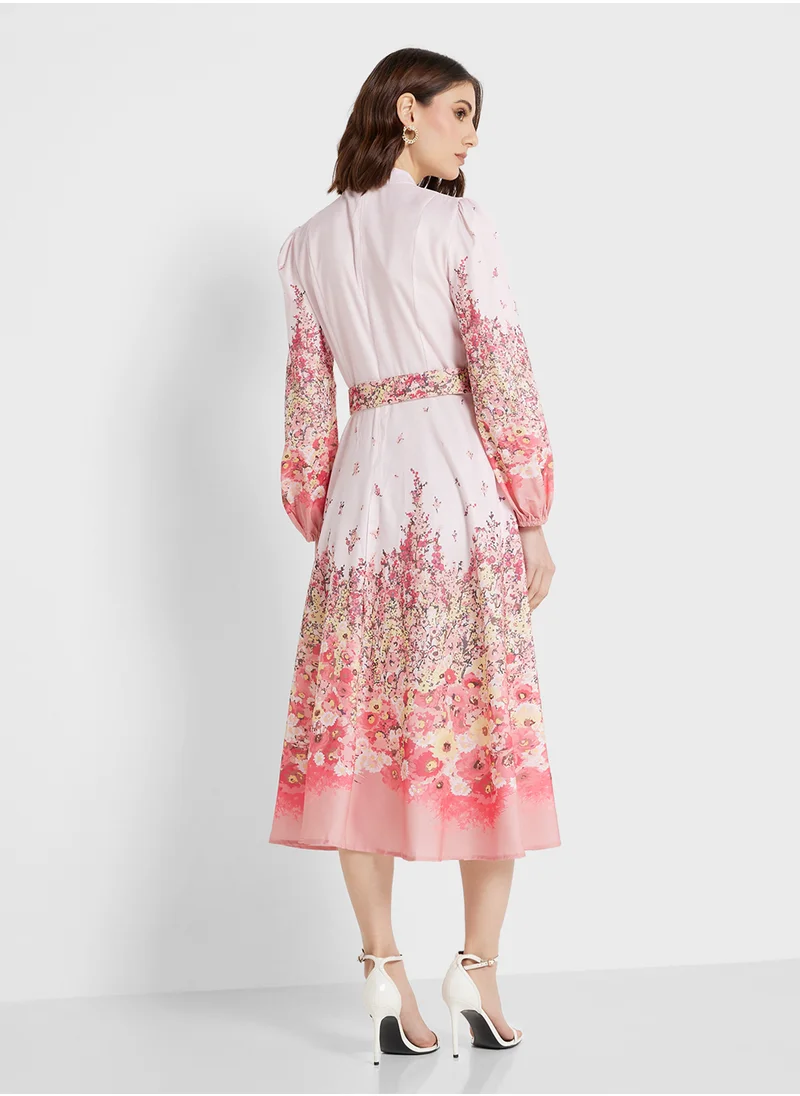 ايلا Floral Print Dress