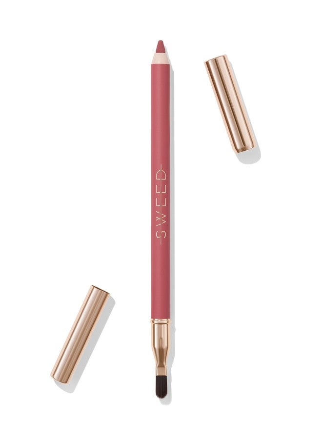 Sweed - Lip Liner Pencil | Color-Rich, Smudge + Feathering-Free | Jojoba Seed Oil to Moisturize + Nourish | Vegan, Cruelty-Free, Clean Beauty (Lou Lou) - Image 1
