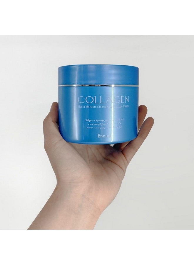 Enough Collagen Hydro Moisture Cleansing & Massage Cream, Face and Body Essentials Moisturizer for Massage Therapy, Korean Skin Care Makeup Remover for Women, 10.58 oz - Image 2