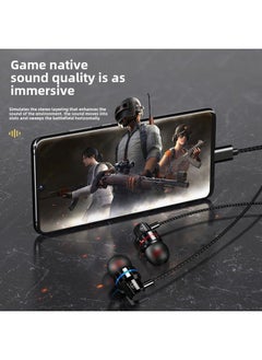 Generic BNR Headphones For Apple Huawei Xiaomi OPPO In-Ear Type-c Android Game Phone Wired-Color:Q5 Rose Gold Type-C Interface + Packaging ]  - Image 3