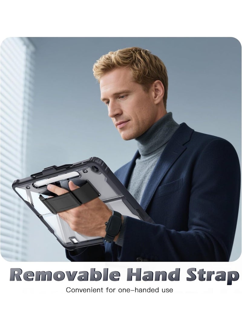 general Raider Series Heavy Duty Case with Hand Strap for Microsoft Surface Pro 12", Crystal Clear - Image 5