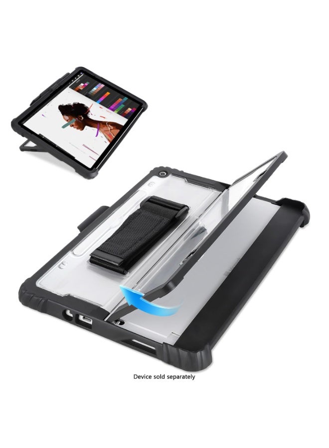 general Raider Series Heavy Duty Case with Hand Strap for Microsoft Surface Pro 12", Crystal Clear - Image 4
