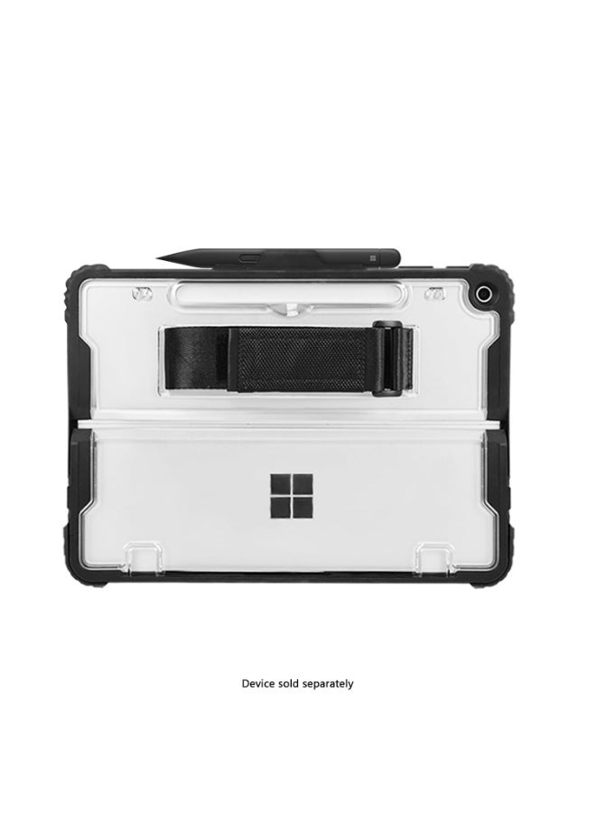 general Raider Series Heavy Duty Case with Hand Strap for Microsoft Surface Pro 12", Crystal Clear - Image 2