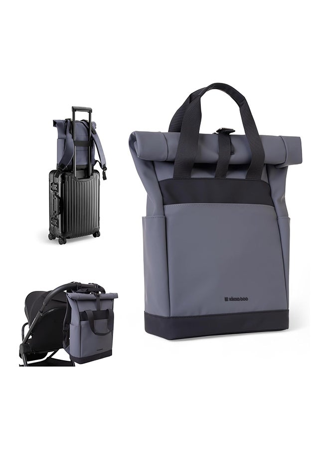 KIKKABOO CERISE Wickelrucksack, Mommy Bag, Kinderwagenbefestigungen, Große Kapazität, Tragbare Wickelunterlage, Thermotasche, Wasserfeste Tasche, Mehrzwecktasche - Image 1